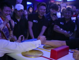 第1回 男前うで相撲大会