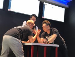 第２回男前うで相撲大会！